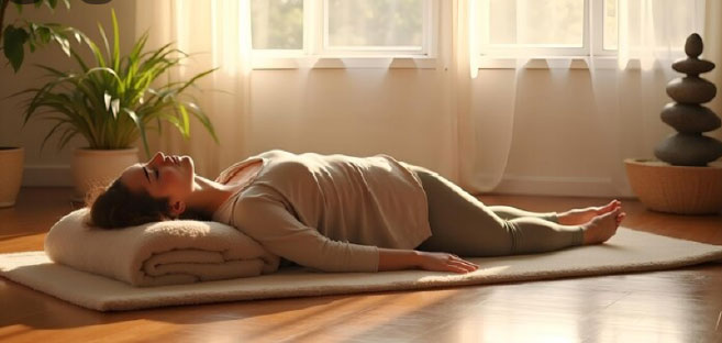 Χαλάρωση με χρήση yoga Nidra και visualization